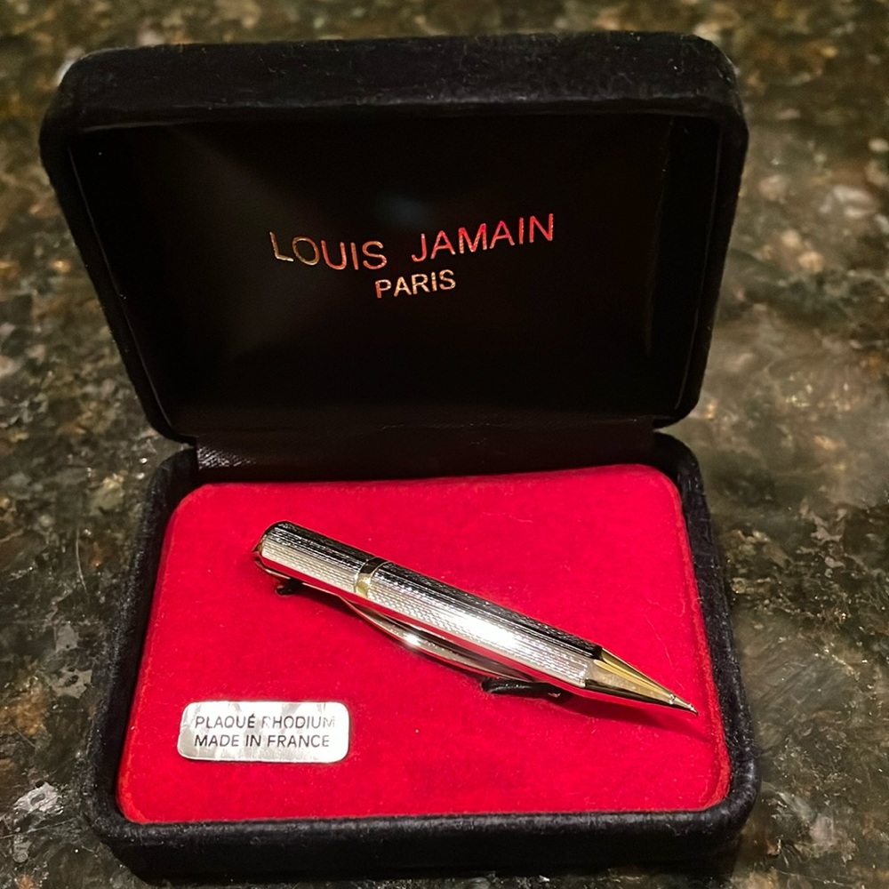 Men’s Tie Bar ( Pen Shape )